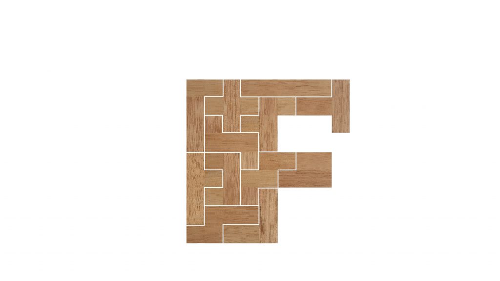 pentominos letra "F"